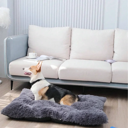 Large Dog Bed Washable Plush Pet Bed