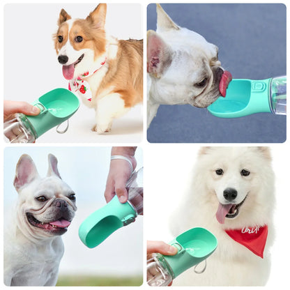 Tragbare Wasserflasche für Hunde