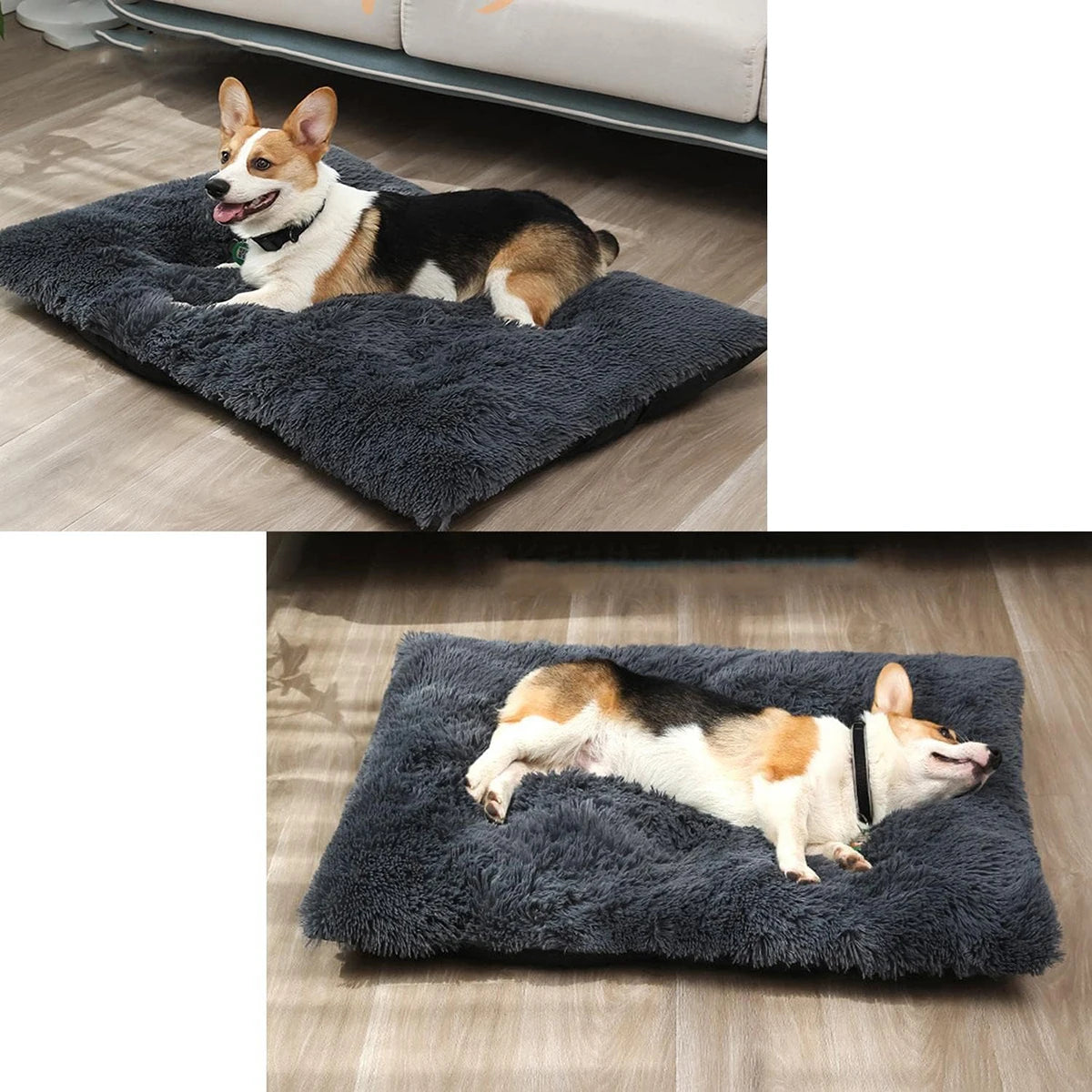 Large Dog Bed Washable Plush Pet Bed