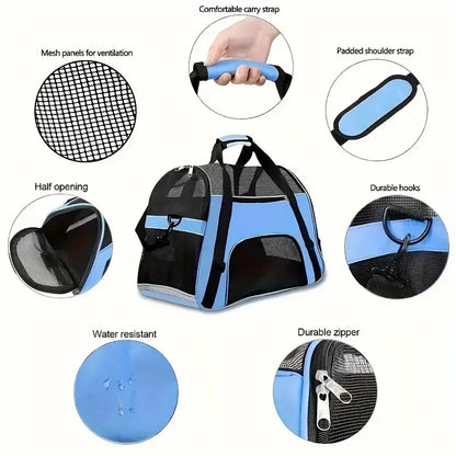 Portable Dog Cat Carrier Bag